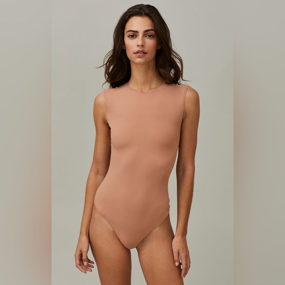 Alix NYC Lenox Bodysuit in Nude Sz S